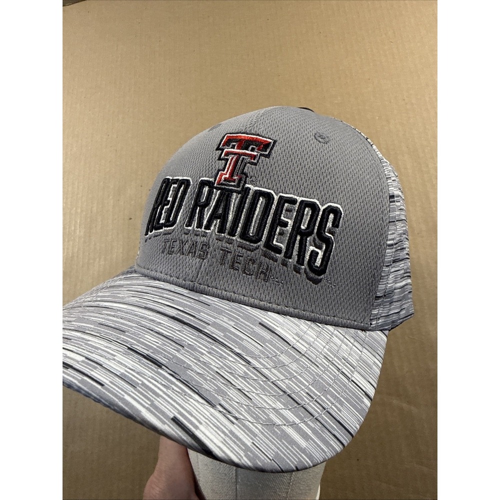 Texas Tech Red Raiders Hat Cap Gray Adjustable, Captivating